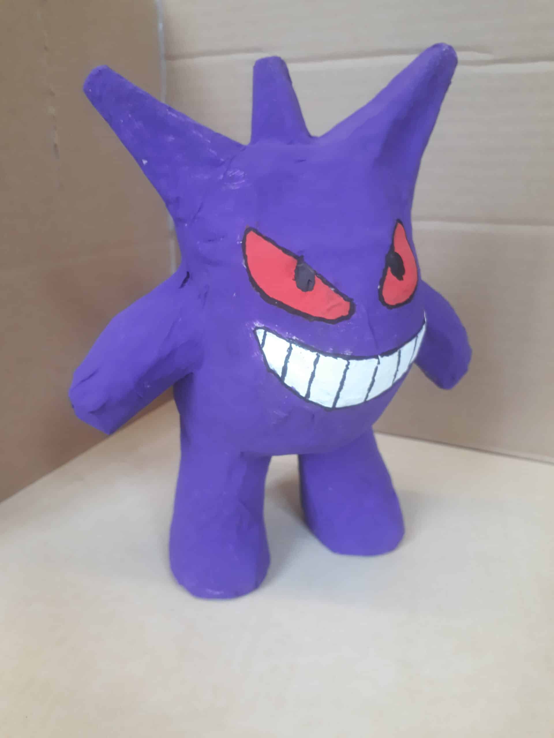 Pappmaschee Pokemon: Gengar - V.2