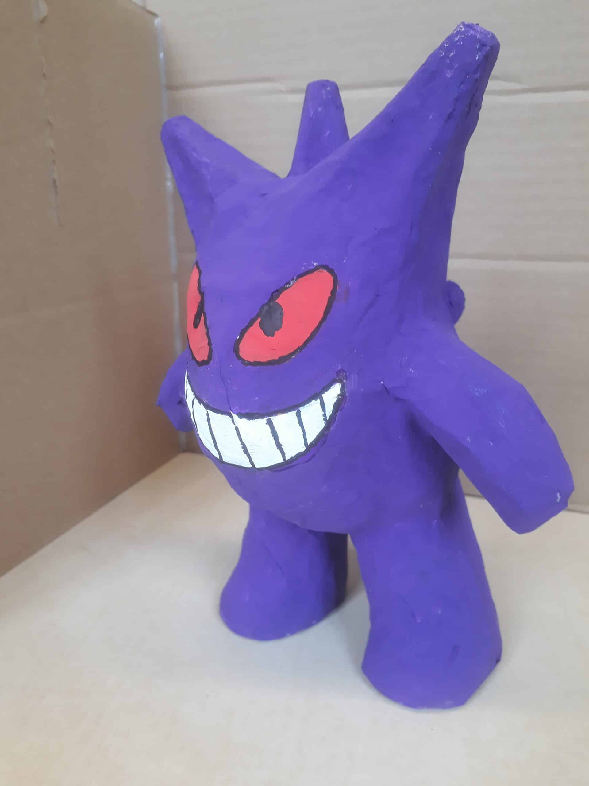 Pappmaschee Pokemon: Gengar - V.2