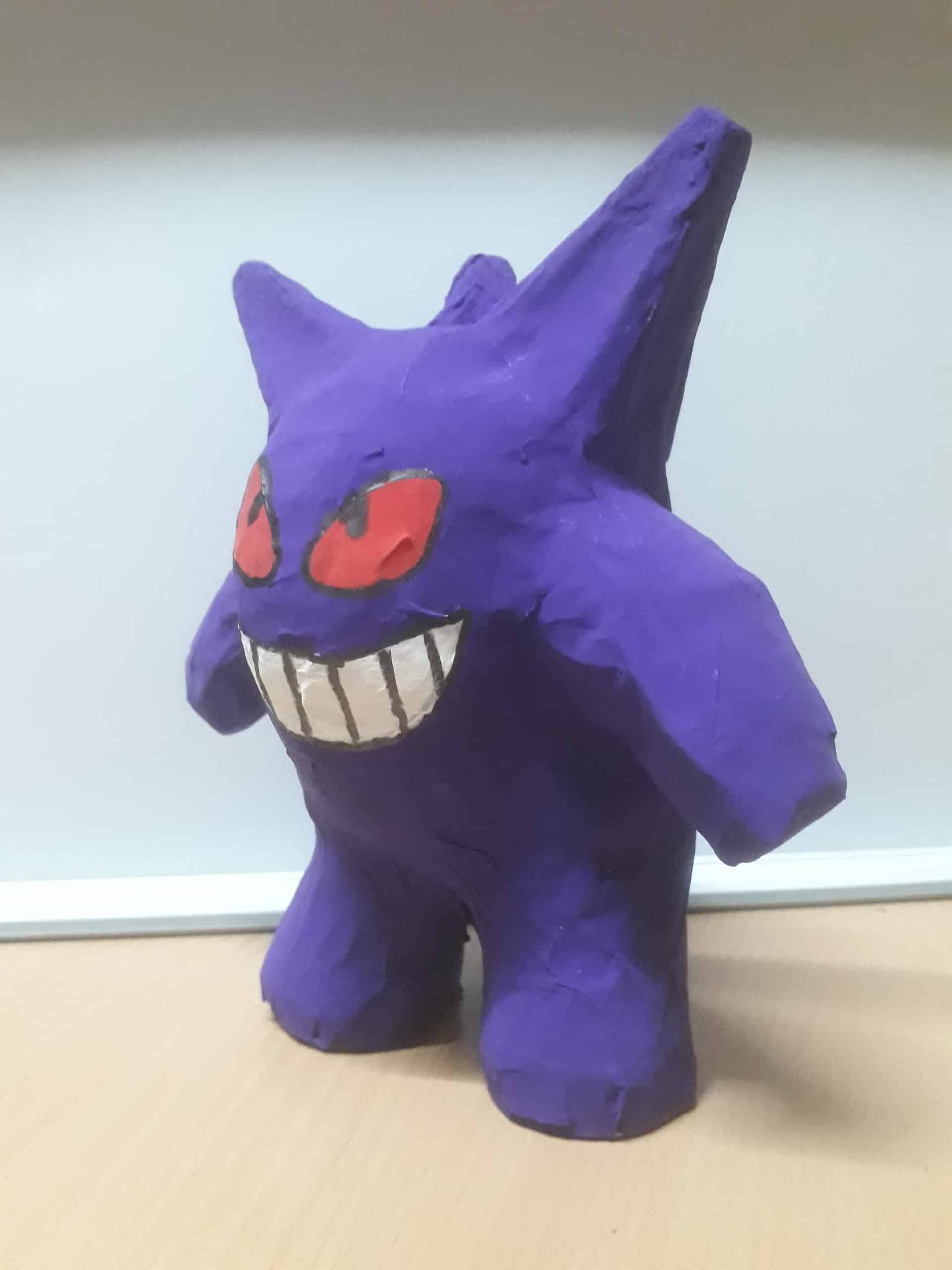 Pappmaschee Pokemon: Gengar - V.1